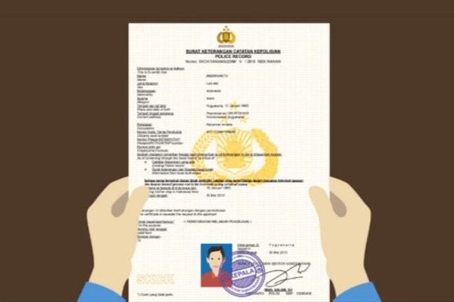 Syarat Membuat SKCK dan Kartu Kuning, Foto: indonesia.go.id