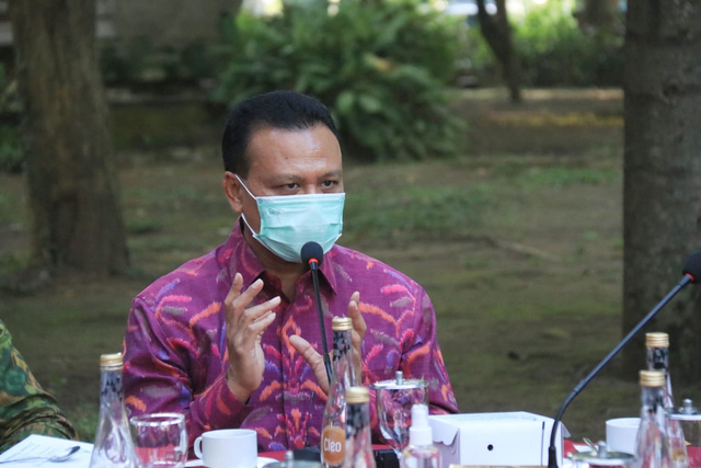 Sekretaris Daerah Bali Dewa Made Indra yang juga menjadi Ketua Satgas COVID-19 Bali - WIB