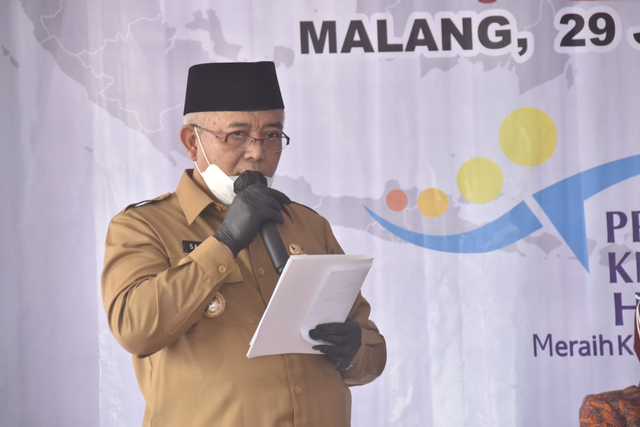 Bupati Malang HM Sanusi. foto/Rizal Adhi Pratama