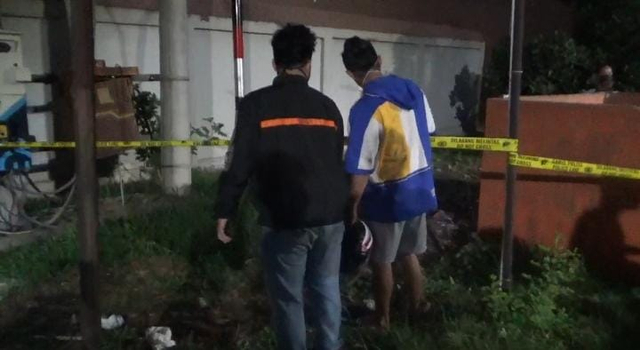 Lokasi pembunuhan di dekat area SPBU Way Dadi. | Foto: Ist