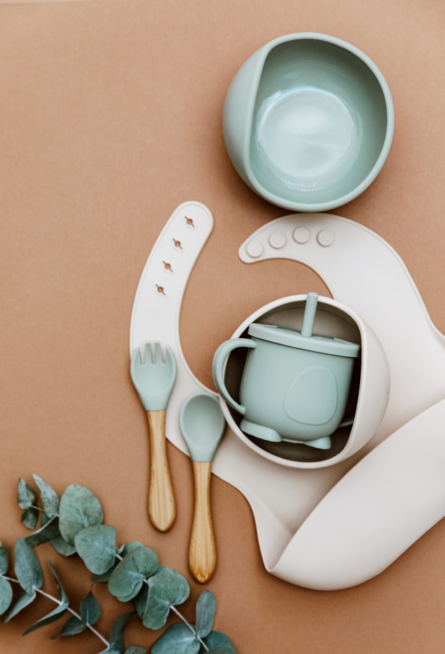Peralatan Makan Bayi dari Silikon. Foto: Shutterstock
