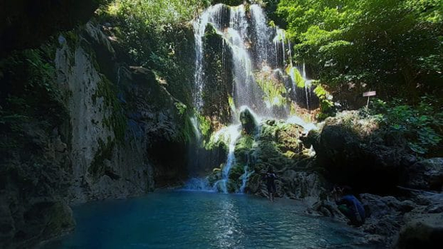 Air Terjun Pangkadari. Foto : Engkos Pahing