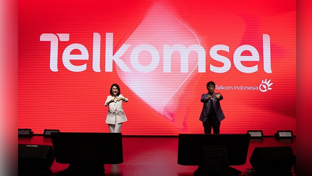 Logo baru Telkomsel. Foto: Telkomsel