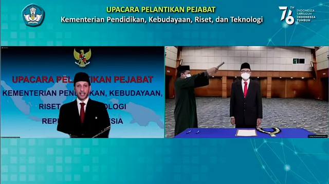 Prof. Mitra Djamal resmi dilantik sebagai Rektor Institut Teknologi Sumatera, Jumat (2/7) | Foto : Humas Itera