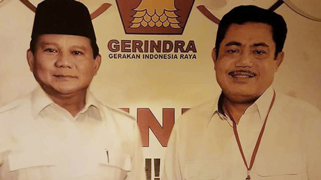 Wahda Z Imam (Kanan) bersama Prabowo Subianto. Sumber foto: Facebook