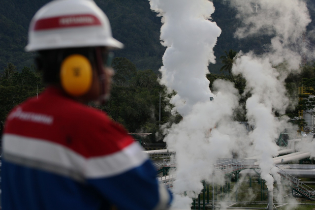 Pembangkit Listrik Geothermal (PLTB), Pertamina. Foto: Dok. PGE