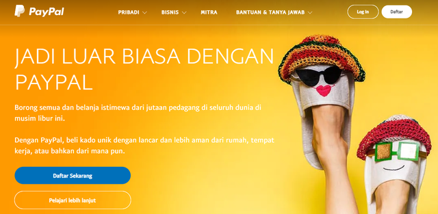 Cara Daftar PayPal untuk Transaksi Online Lintas Negara (800318)