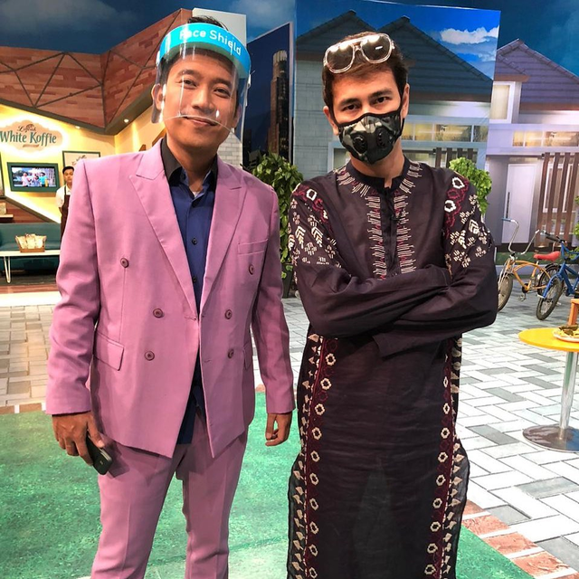 Denny Cagur dan Raffi Ahmad. Foto: Instagram/dennycagur