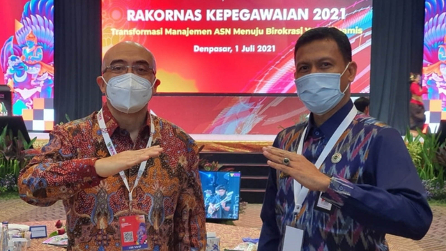 Kementan meraih penghargaan pada BKN Award 2021. Foto: Dok. Kementan