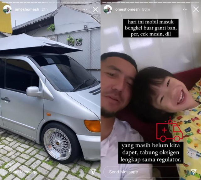 Omesh Ubah Mobil Mercy Kesayangannya Jadi Ambulans untuk Pasien COVID-19 (71154)
