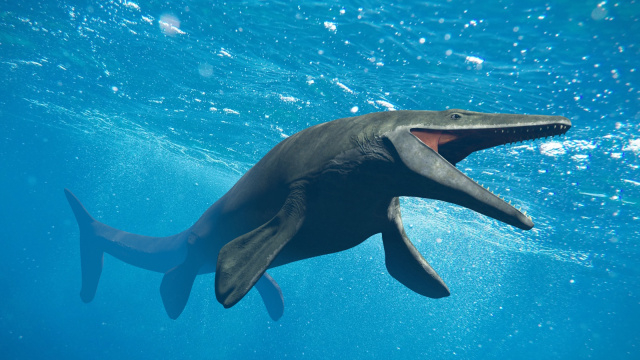 Ilustrasi mosasaurus. Foto: Shutter stock.