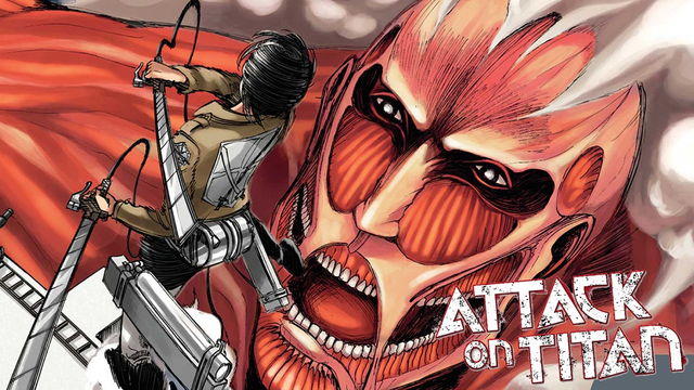 Poster anime Attack on Titan. Sumber: Viu