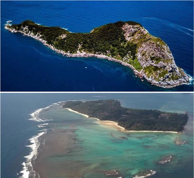 Pulau-pulau ini merupakan terlarang untuk dikunjungi manusia. Foto: Istimewa