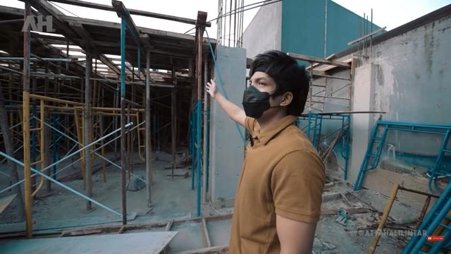 Potret Pembangunan Rumah Atta-Aurel yang Dilengkapi Basement dan Lift Mobil (39642)