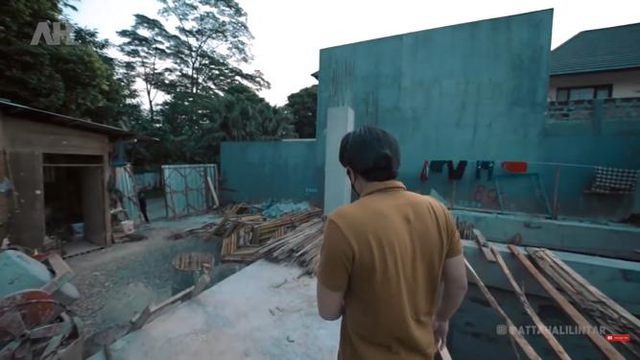 Potret Pembangunan Rumah Atta-Aurel yang Dilengkapi Basement dan Lift Mobil (39648)