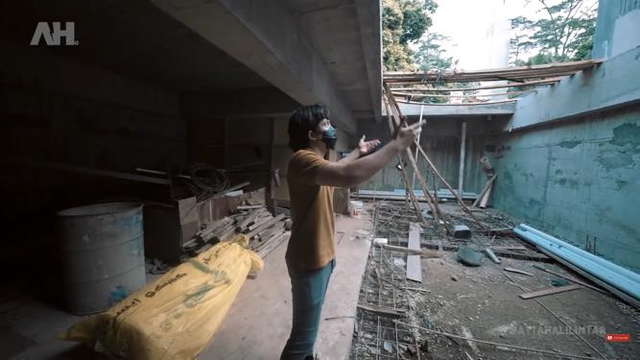 Potret Pembangunan Rumah Atta-Aurel yang Dilengkapi Basement dan Lift Mobil (39652)