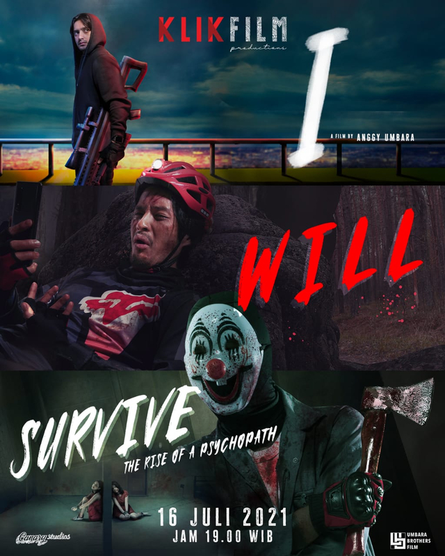 Poster film I, Will, Survive.
 Foto: Sumber: KlikFilm