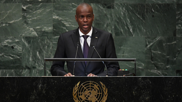 Presiden Haiti Jovenel Moise. Foto: Timothy A. Clary/AFP
