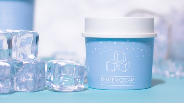 Pelembab Frozen Cream. Foto: Instagram.com/vuedepulang