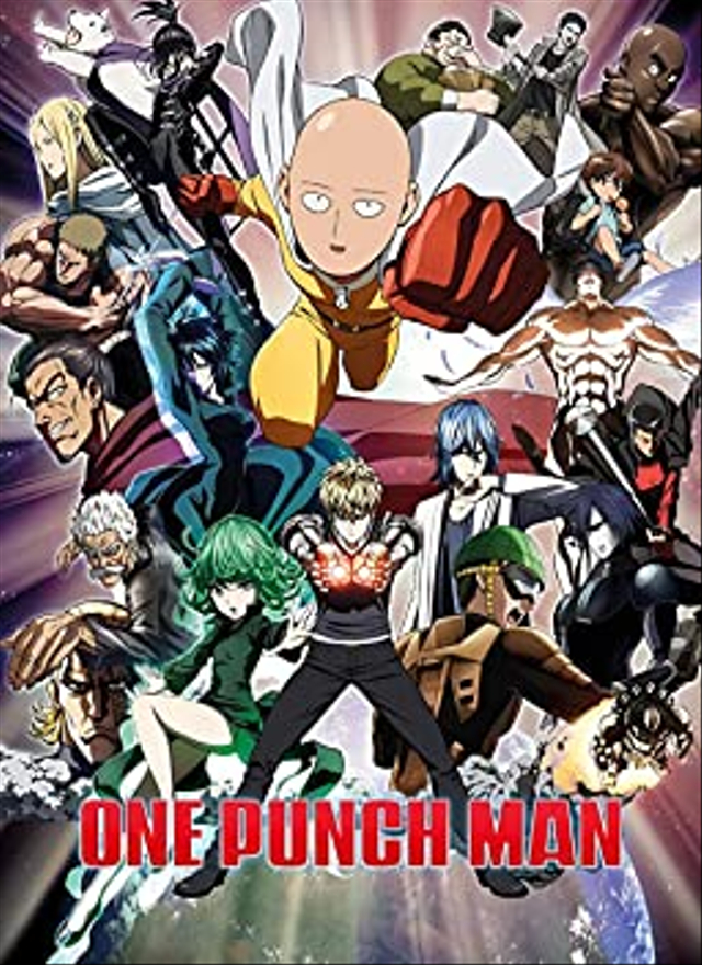 Poster anime comedy terbaik One Punch Man. Sumber: Imdb