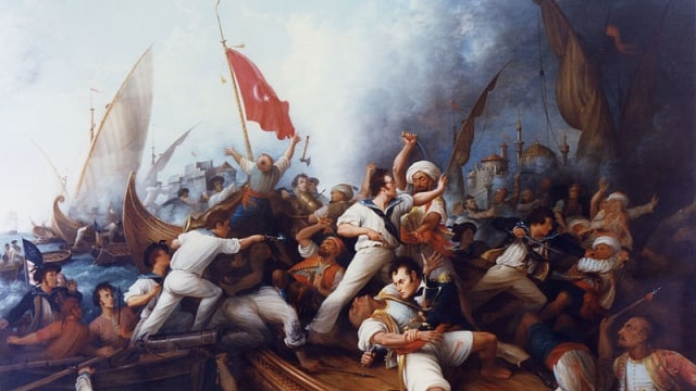 Ilustrasi Perang Barbary 1801-1805. | Wikimedia Commons