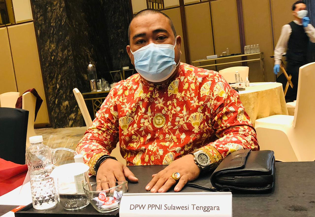 Heryanto Ketua Persatuan Perawat Nasional Indonesia (PPNI) Sulawesi Tenggara. Foto: Dok pribadi.