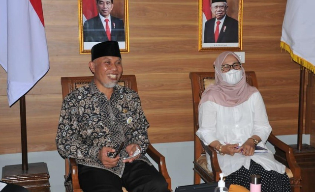 Gubernur Sumatera Barat Mahyeldi di salah satu kegiatannya. Foto: dok Humas