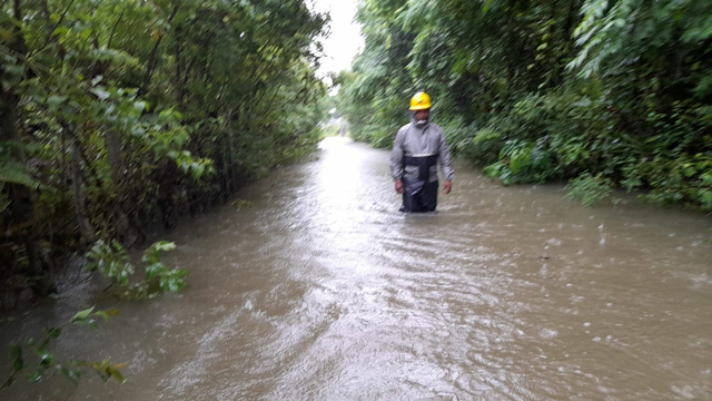 Hujan Deras, Empat Kecamatan di Aceh Besar Dikepung Banjir (73294)