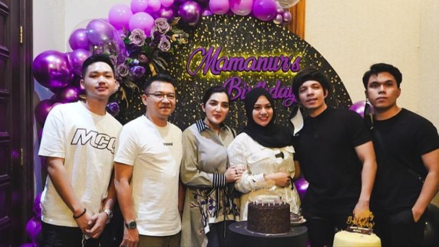 Kejutan ulang tahun Aurel Hermansyah. Foto: Instagram @attahalilintar 