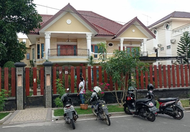 Rumah pengusaha Kota Batam Exsan Fensury digeledah penyidik Polda Sumut (Foto:ist)