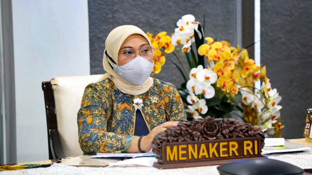 Menteri Ketenagakerjaan (Menaker) Ida Fauziyah. Foto: Dok. Kemenaker