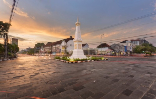 Monumen Tugu Yogyakarta (Sumber foto : https://www.shutterstock.com/)