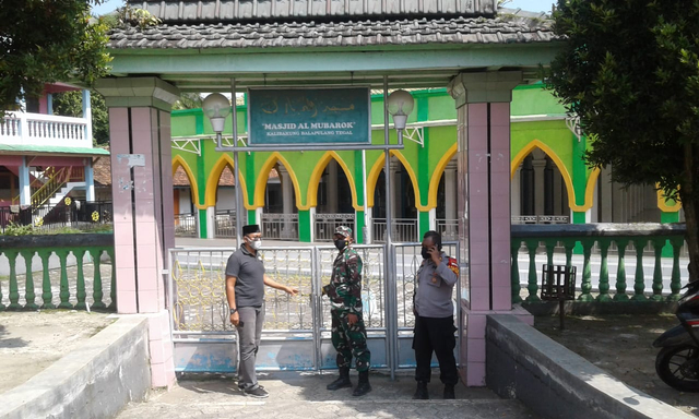 Wayah PPKM Darurat, Masjid-masjid nang Kabupaten Tegal Ora Nganakna Solat Jumat (167073)