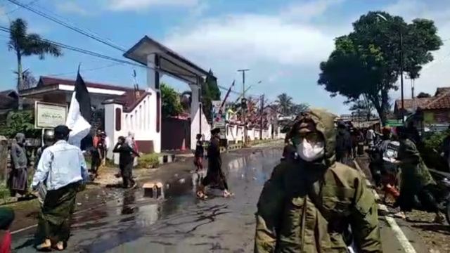 31 Orang Diamankan saat Aksi Bela Habib Rizieq di Tasikmalaya Ricuh (91238)