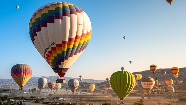 foto : balon udara di wisata capadocia yang mewah dan mendunia https://pixabay.com/id/photos/balon-udara-panas-sunrise-4561267