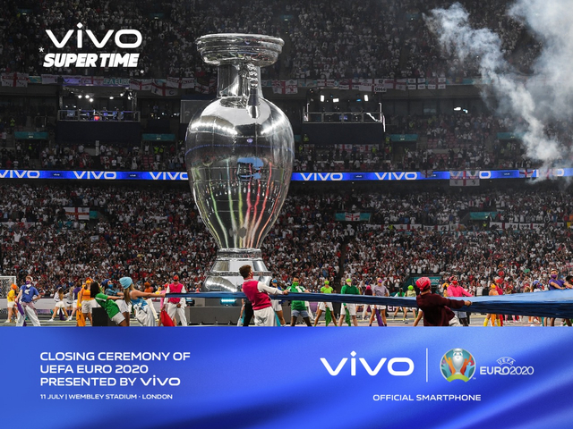 Momen closing ceremony EURO 2020 dari vivo.  Foto: Dok. vivo