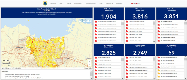 Jakarta Belum Aman! Masih 269 RT Masuk Zona Merah (528031)