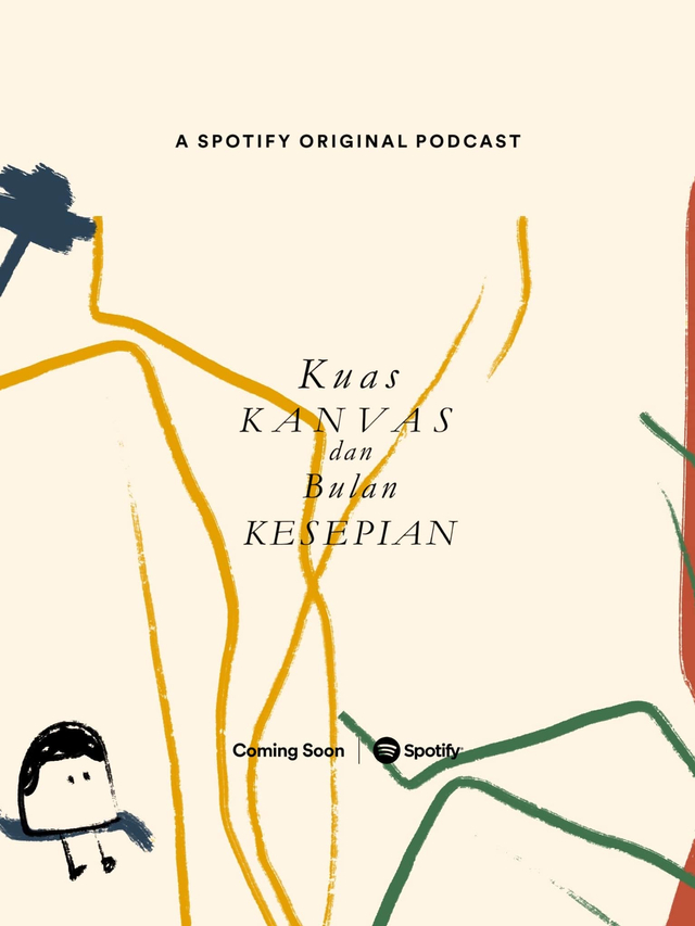 Podcast Kuas, Kanvas, dan Bulan Kesepian dok Spotify