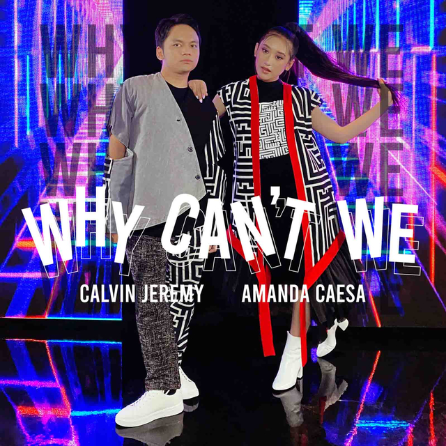 Calvin Jeremy dan Amanda Caesa. Foto: Sumber: Sony Music Indonesia