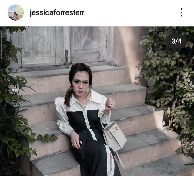 Salah-satu unggahan Jessica Forrester di instagram - IST