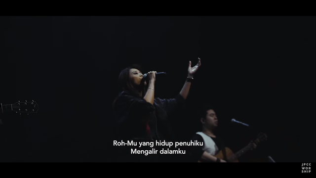 Lagu Roh-Mu yang hidup dibawakan oleh JPCC Worship. Sumber: Youtube.com