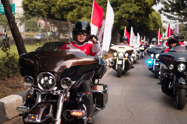 Komunitas Harley-Davidson HOG Anak Elang Jakarta Chapter. Foto: HOG Anak Elang Jakarta Chapter