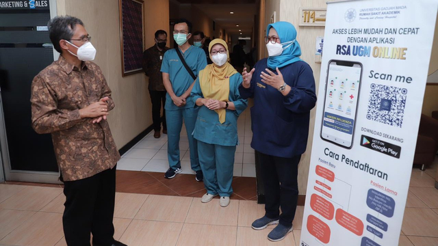 Universitas Gadjah Mada (UGM) mengubah Hotel University Club UGM dan Wisma KAGAMA jadi shelter isolasi pasien corona. Foto: UGM