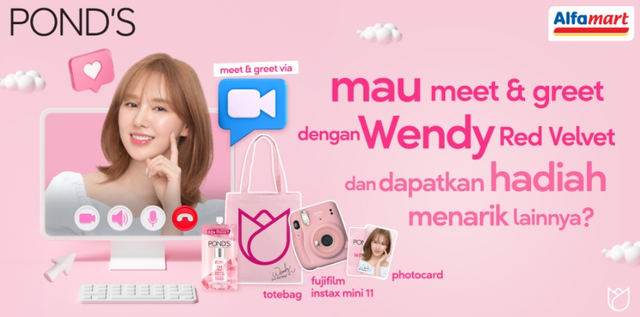 POND'S Ajak Kamu Meet and Greet sama Wendy Red Velvet dok POND'S Indonesia