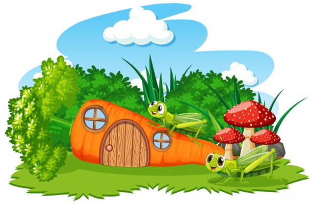Cerita Fabel Bahasa Inggris "The Ant and The Grasshopper" (87136)