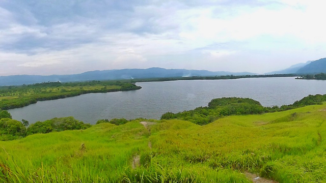 Panorama Danau Lebar-salah satu danau vulkanik di Suoh, TNBBS. Foto: Harley Sastha