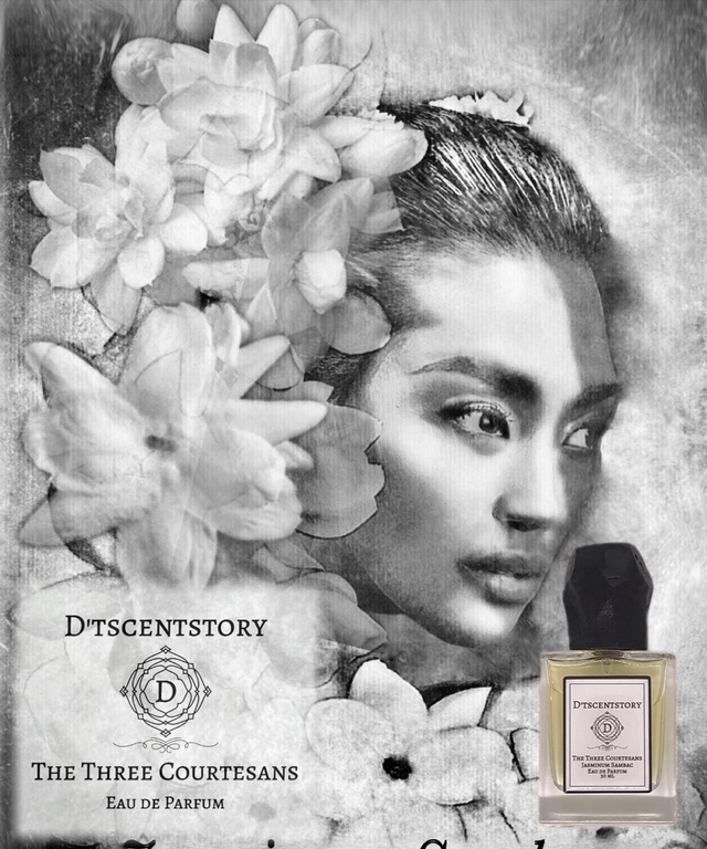 The Three Courtesans, Koleksi Parfum Terbaru D’tscentstory dari 3 Jenis Bunga (50532)