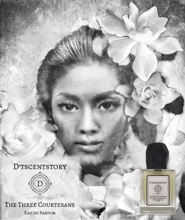 The Three Courtesans, Koleksi Parfum Terbaru D’tscentstory dari 3 Jenis Bunga (50531)