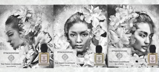 The Three Courtesans, Koleksi Parfum Terbaru Dtscentstory Foto: Dok. Dtscentstory