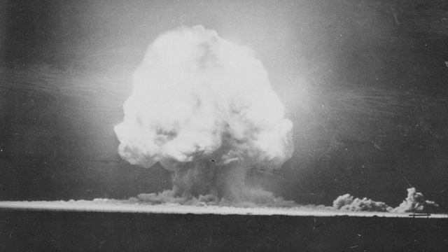 Ledakan bom atom pada tahun 1945 saat akhir Perang Dunia II | Wikimedia Commons (CC)